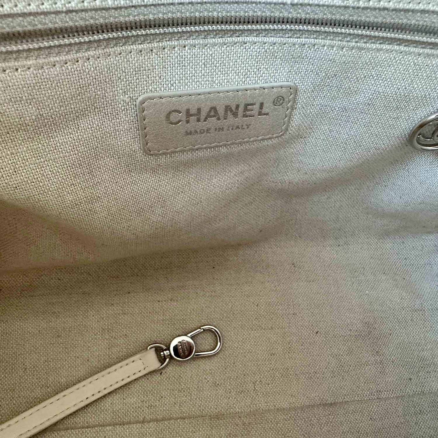 Chanel Deauville Small Shopper Tote Bag