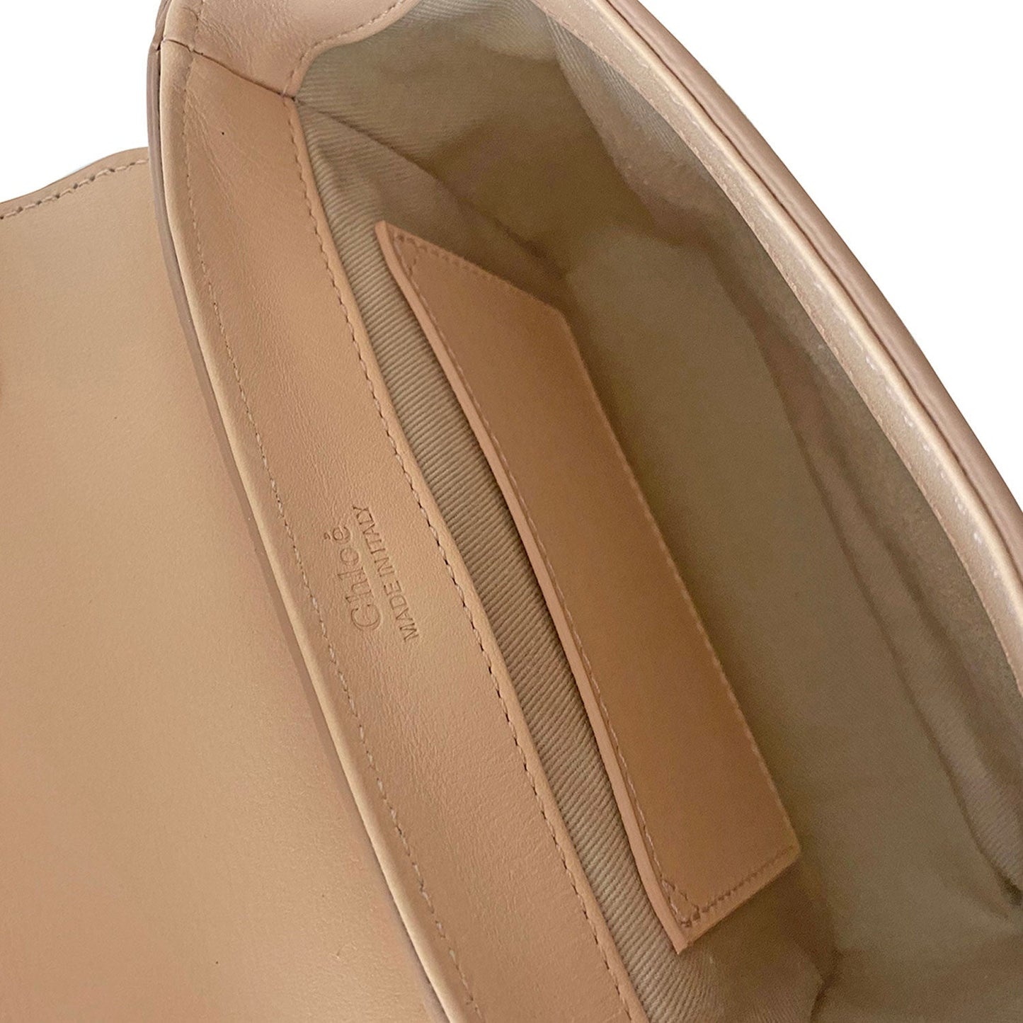 ChloÃƒÆ’Ã‚Â© Embossed Leather Mini C Bag