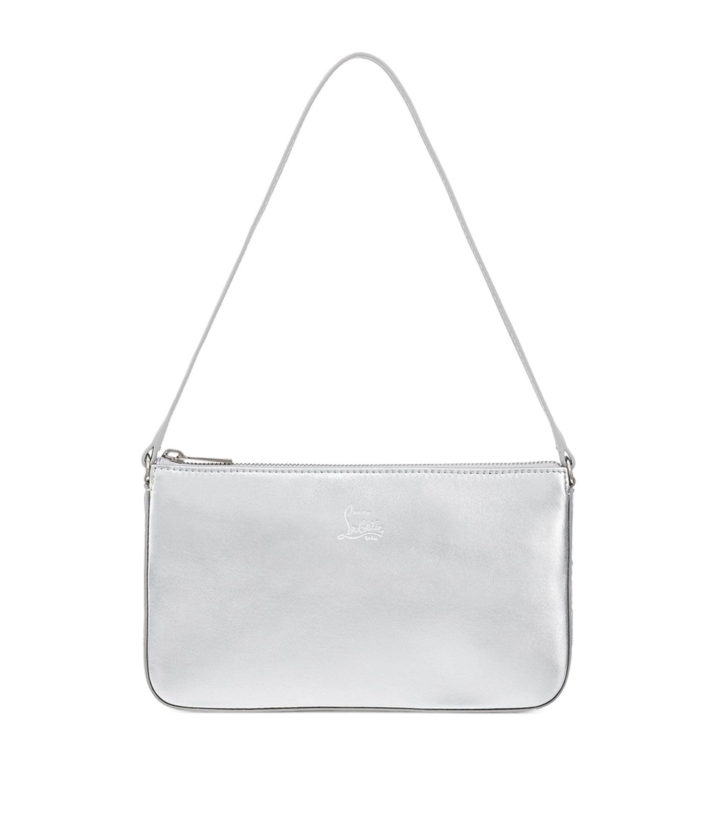 Christian Louboutin Women Loubila Laminated Leather Shoulder Bag