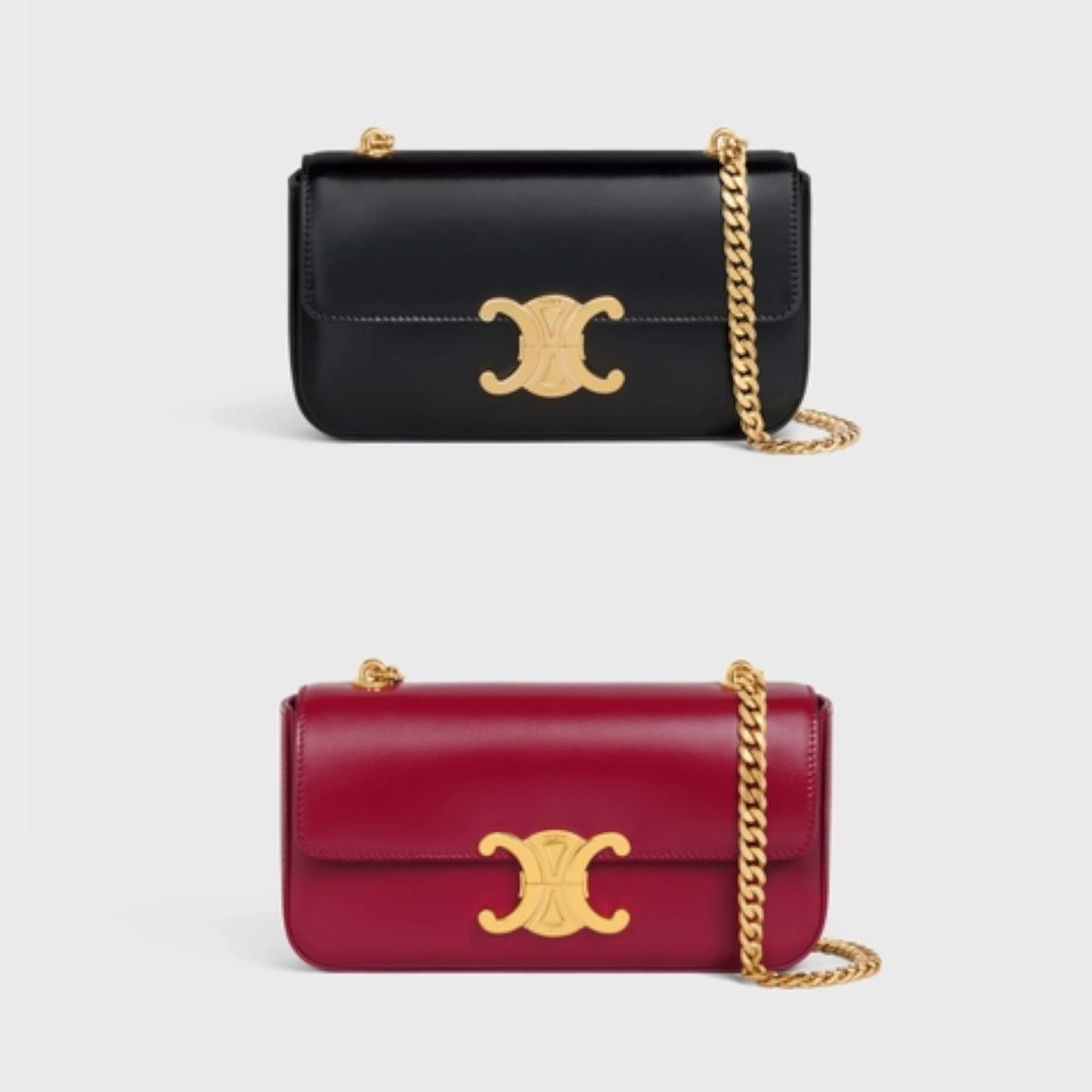 CHAIN SHOULDER BAG TRIOMPHE
