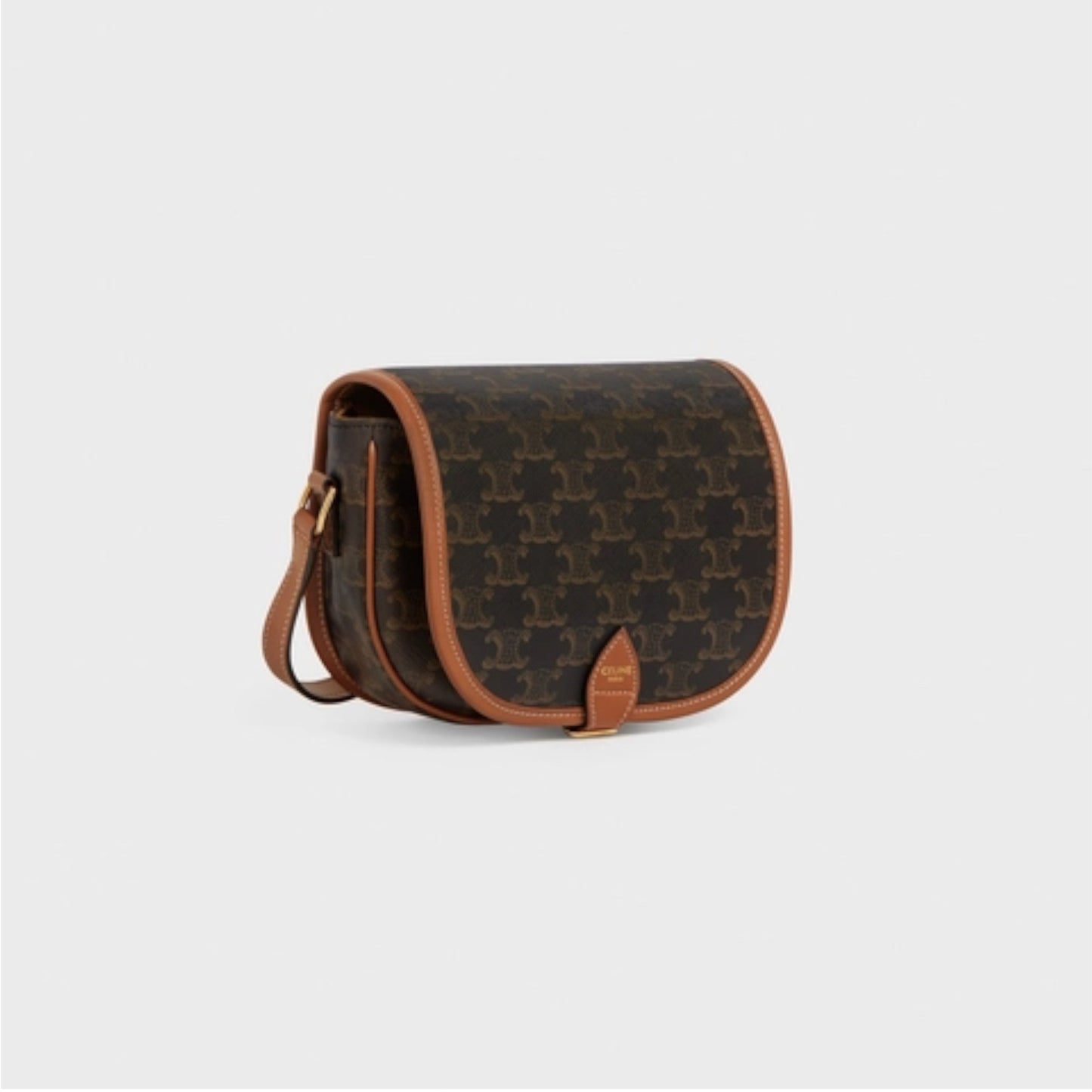 MEDIUM FOLCO BAG IN TRIOMPHE