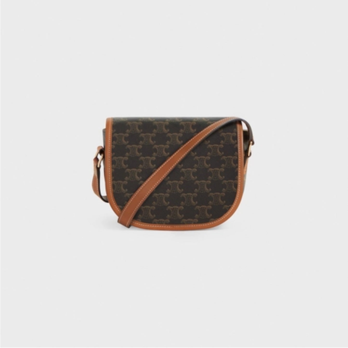 MEDIUM FOLCO BAG IN TRIOMPHE