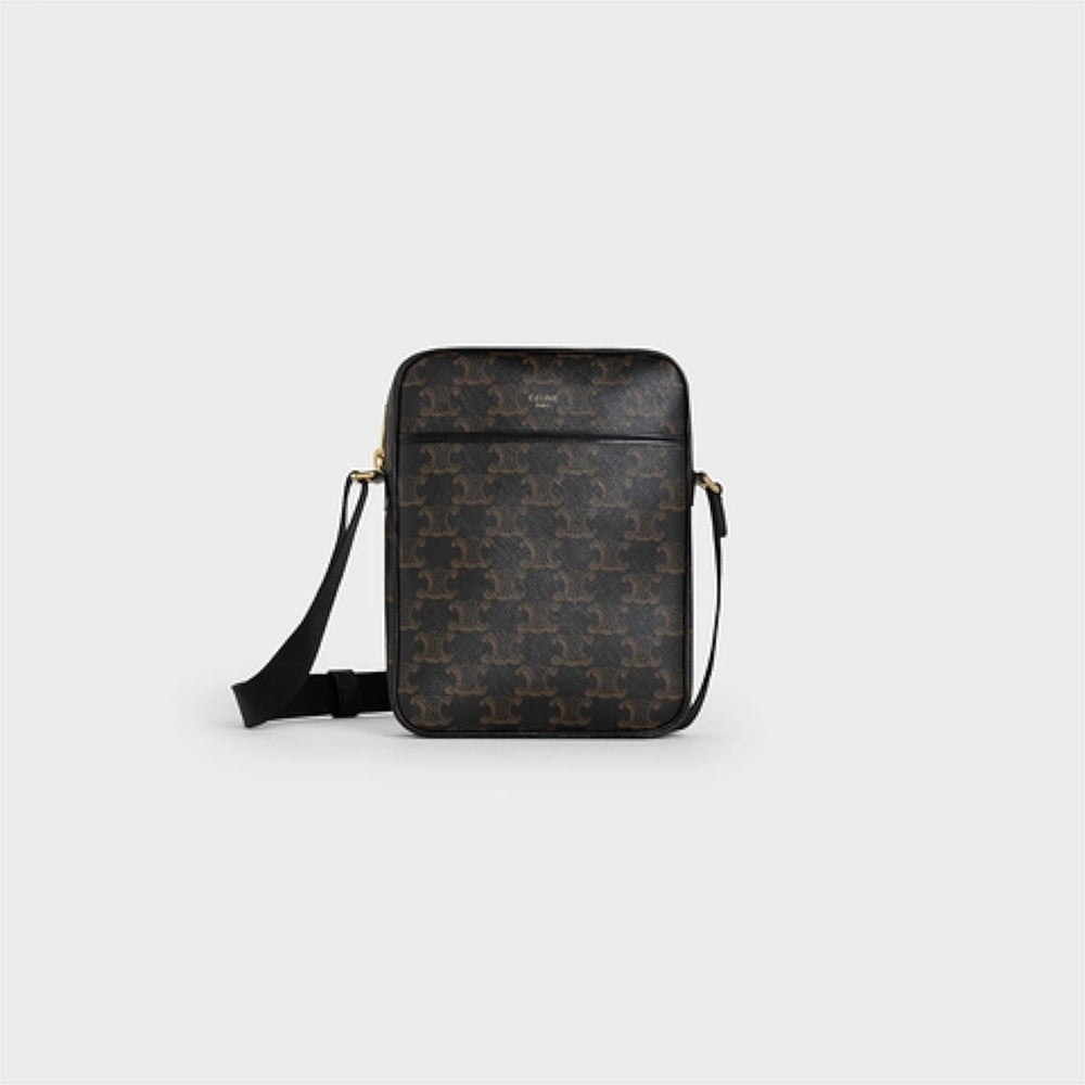 VERTICAL MESSENGER BAG