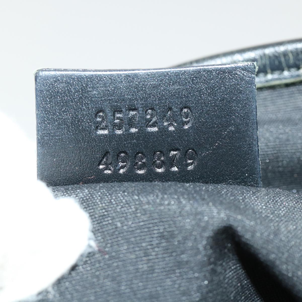 GUCCI GG Canvas Hand Bag Green 257249 cl363