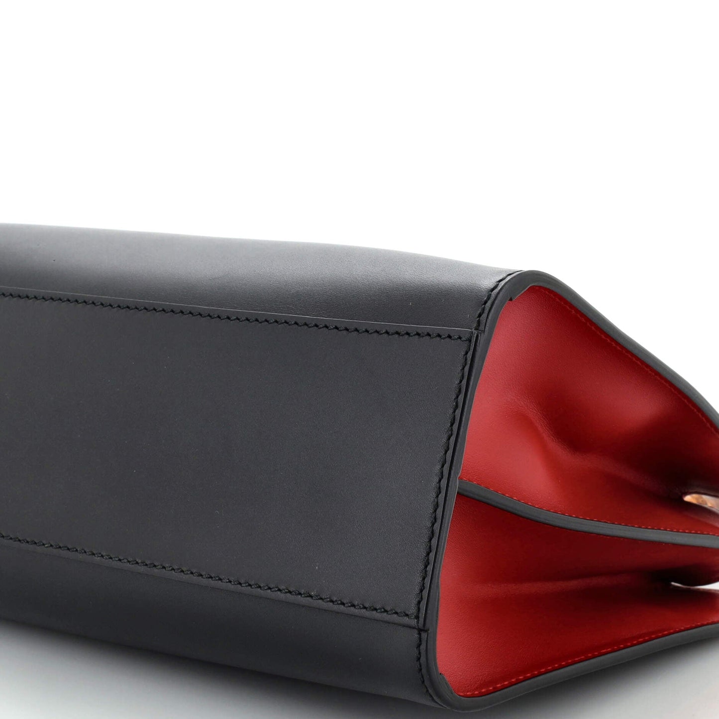 Nymphaea Top Handle Bag Leather Small
