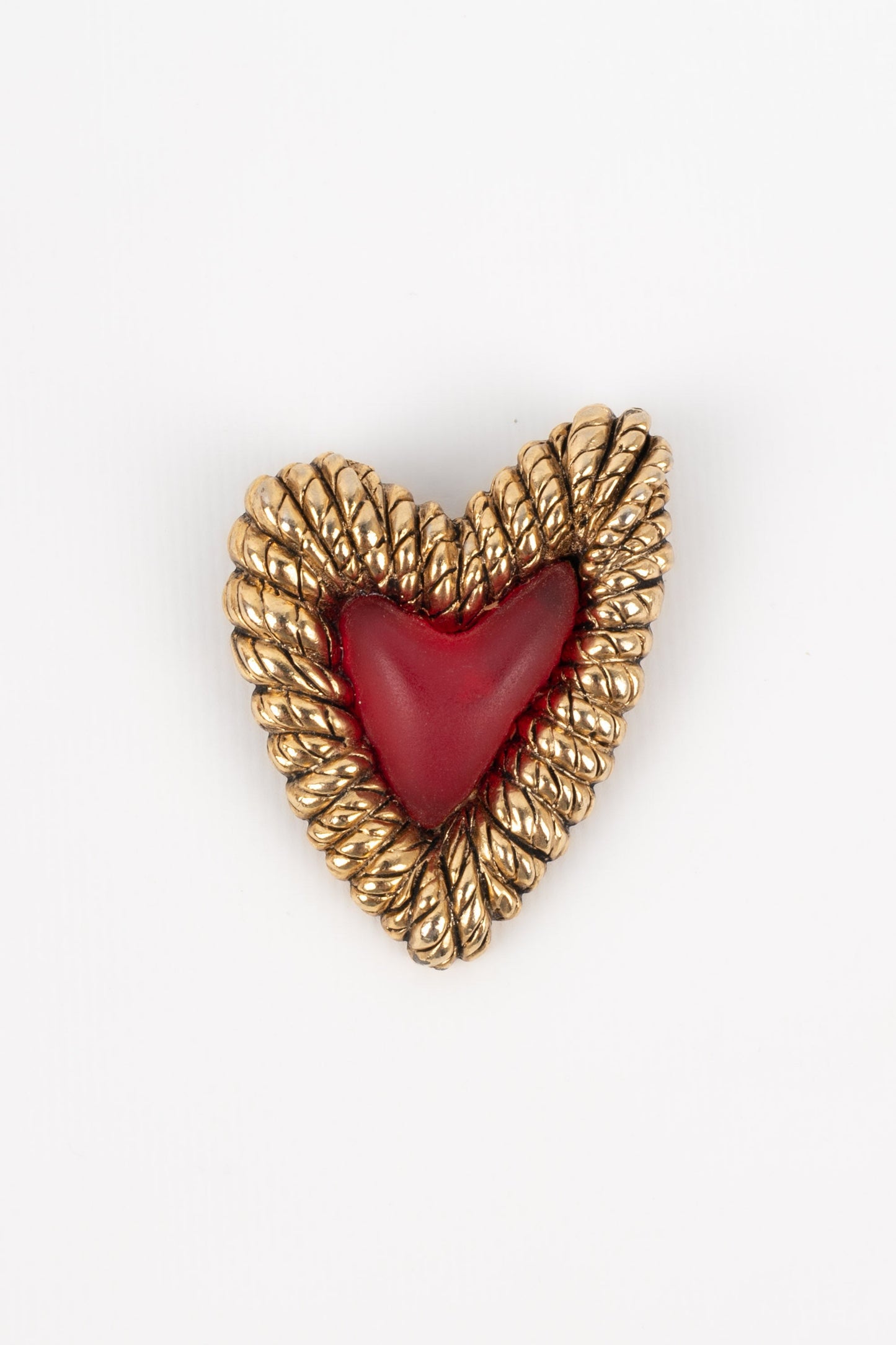 Broche coeur Balenciaga