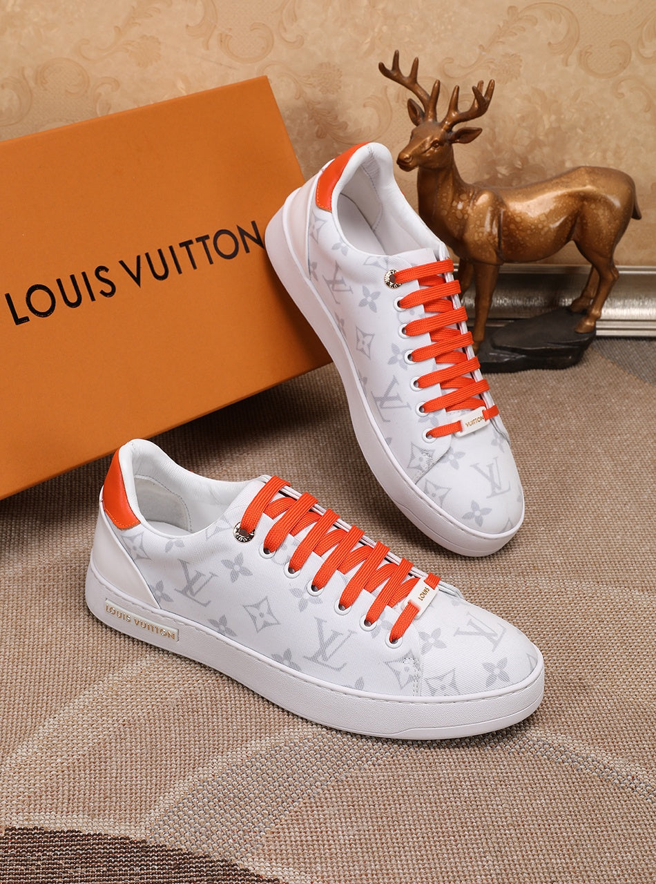 GLM - LUV Time Out Orange And White Sneaker