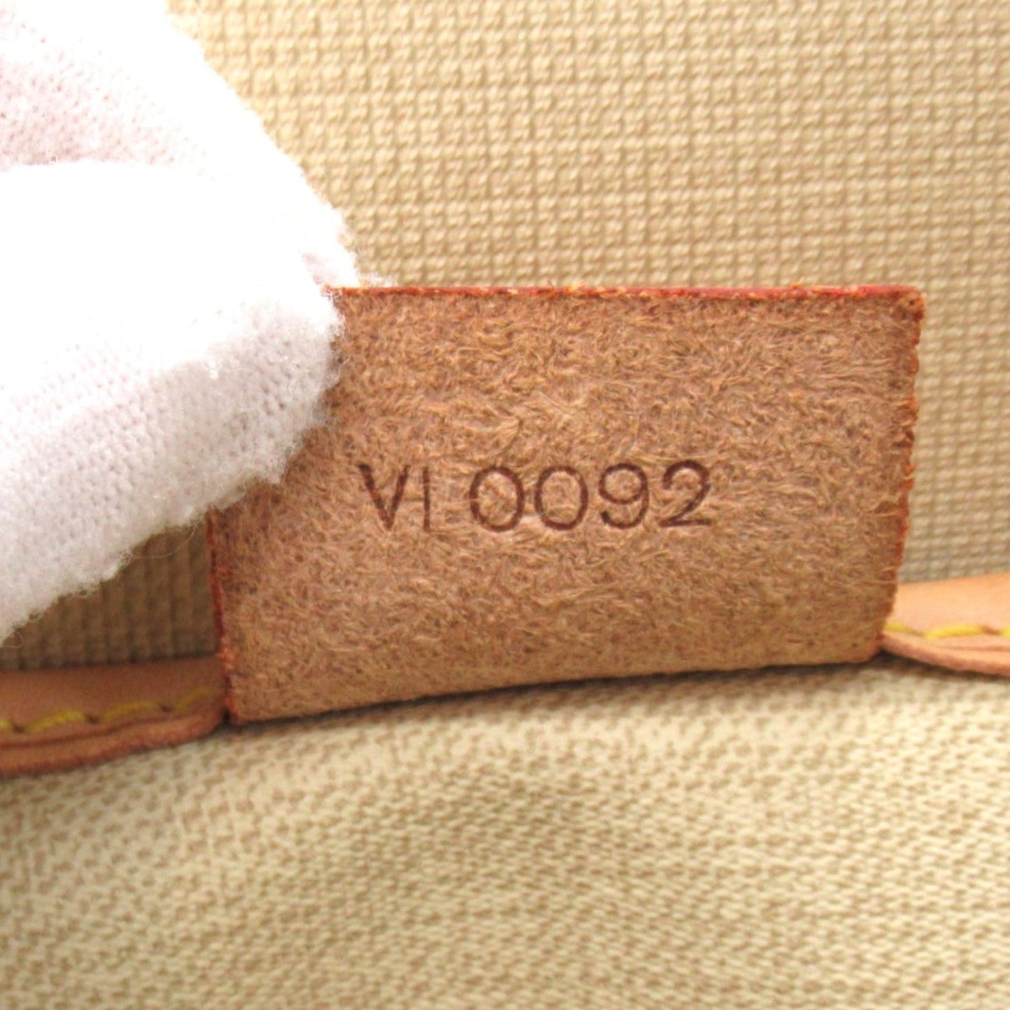Louis Vuitton Exercise Handbag Handbag PVC ted Canvas Monogram  Brown M41450