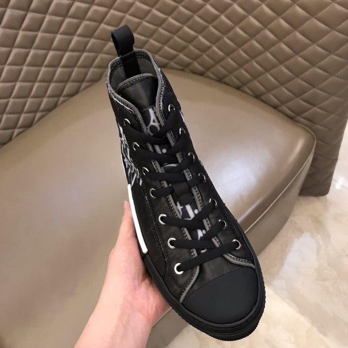 GLM - DIR B23 Black HIGH-TOP SNEAKER