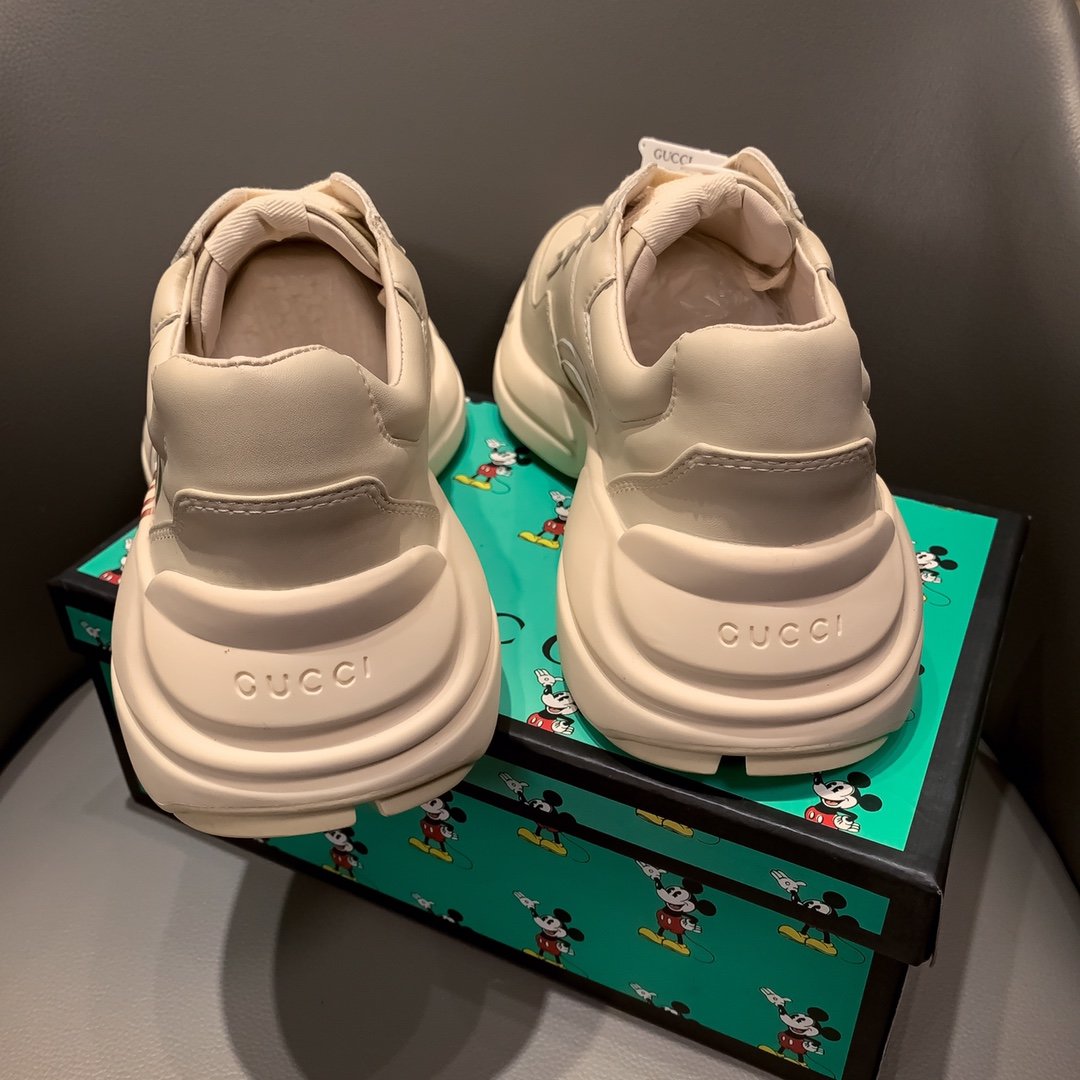 GLM-GCI  RHYTON SNEAKER WITH LOGO 130