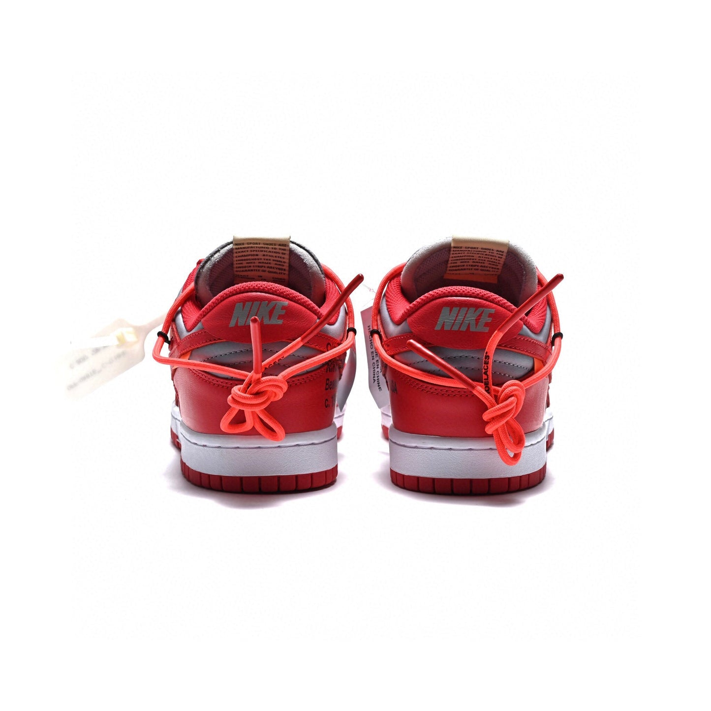 GLM - OW x Dunk Silver Red