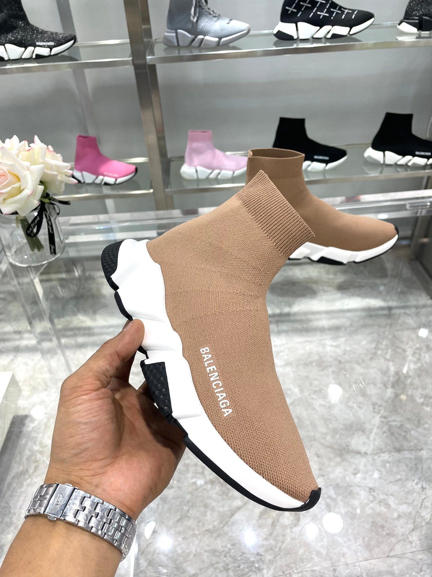 GLM - Bla Speed Stretch Knit High Top