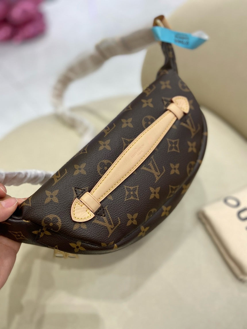 Louis Vuitton Monogram Brown Canvas Belt Bum Bag