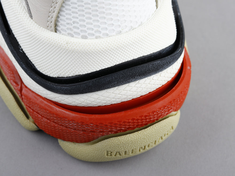 GLM - Bla Triple S White Red Sneaker