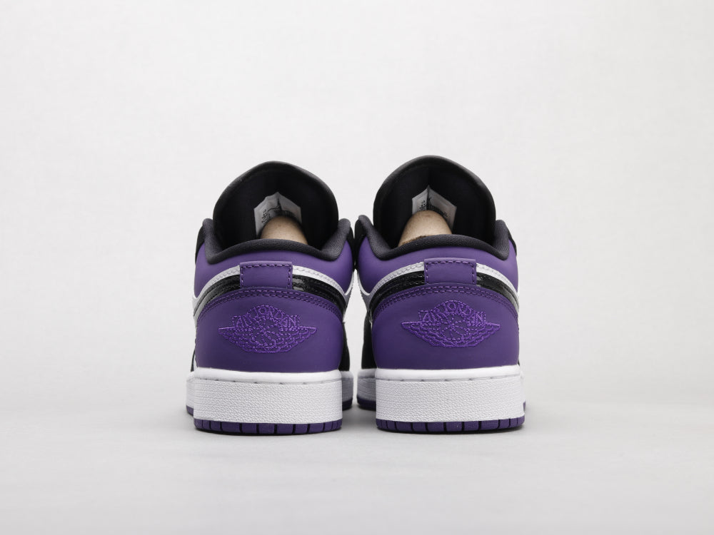 GLM - AJ1 Black and purple toes