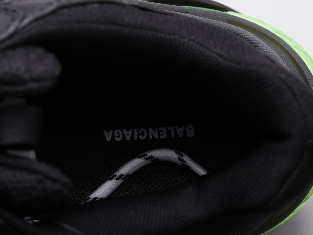 GLM - Bla Triple S Black Green Sneaker