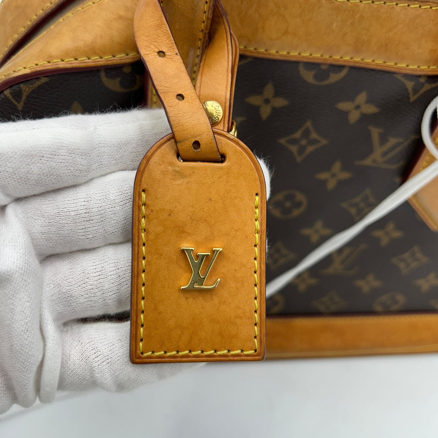 Louis Vuitton Monogram Coated Canvas Dora PM Tote Bag LA19581