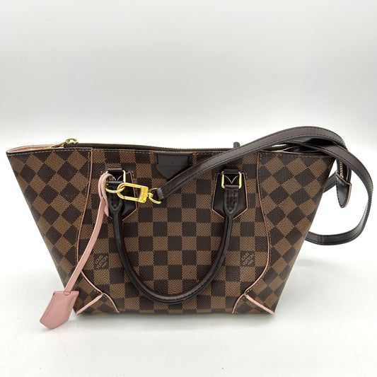 Louis Vuitton Damier Ebene Caissa Tote PM Rose Ballerine LA30608