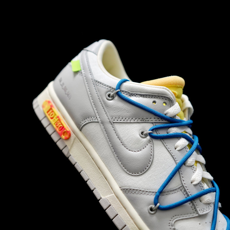 GLM - OW x Dunk (NO.10) blue shoelace yellow buckle