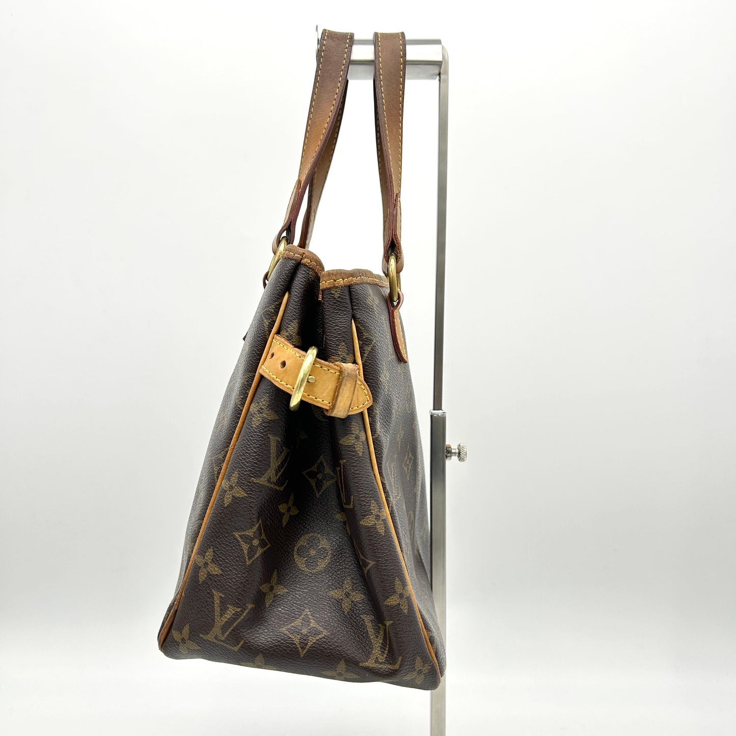 Louis Vuitton Batignolles Handbag Monogram Brown LA15368