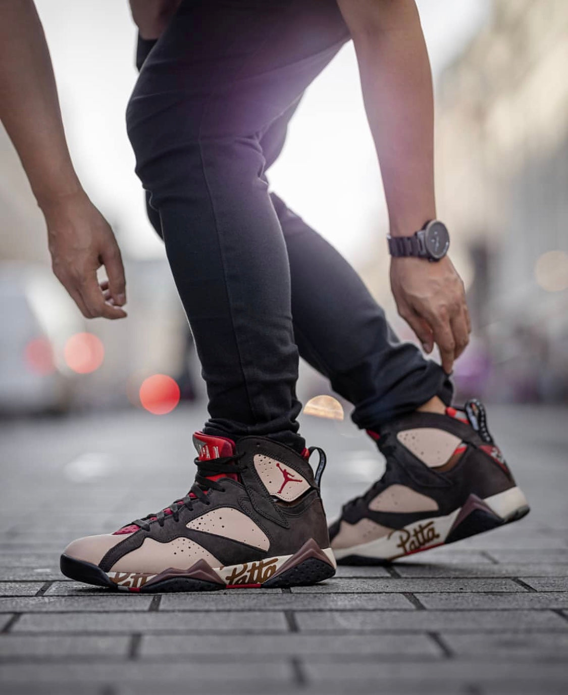 GLM - AJ7 PATTA joint black and gray