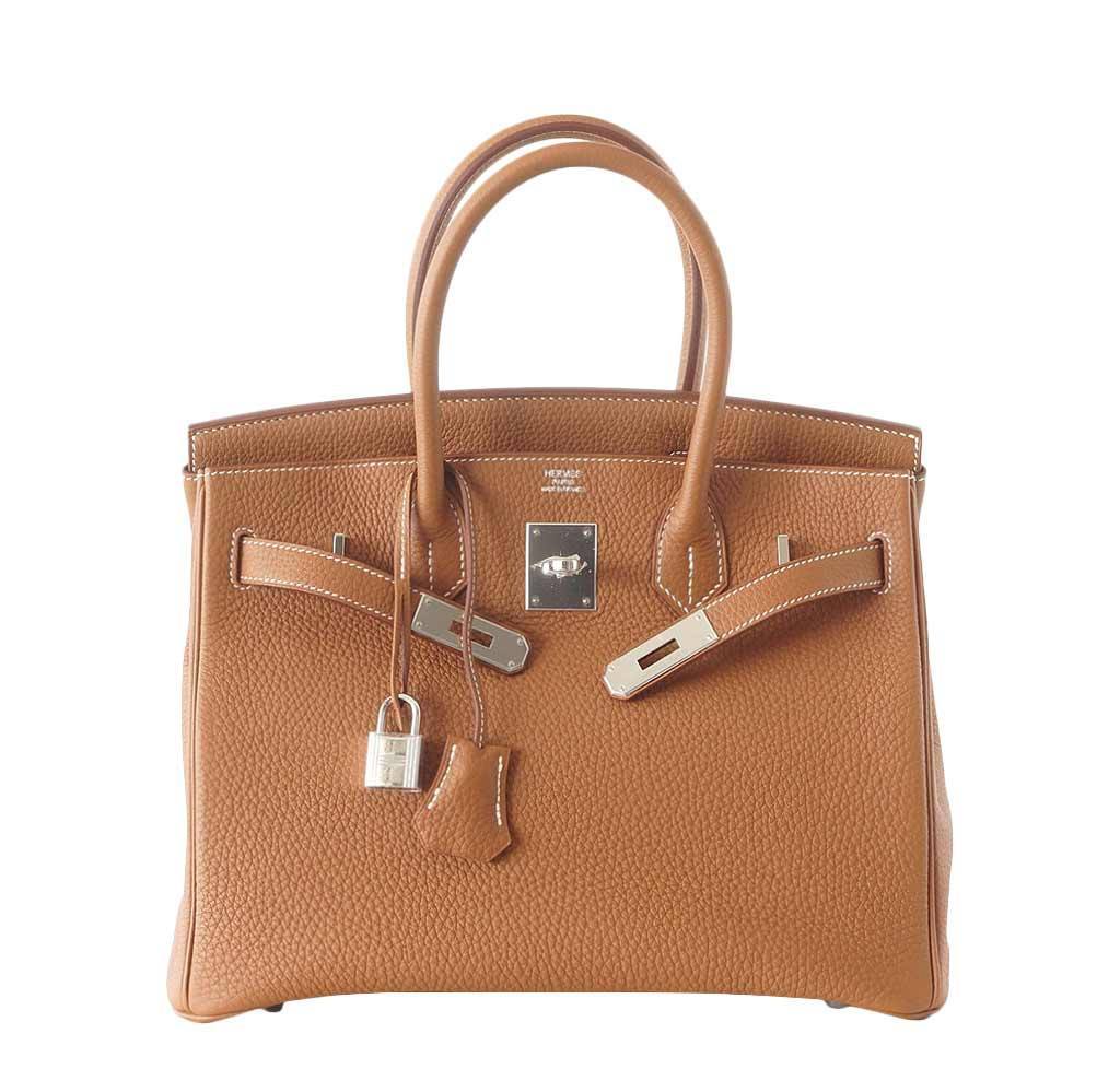 HermÃƒÆ’Ã‚Â¨s Birkin 30 Bag Gold PHW