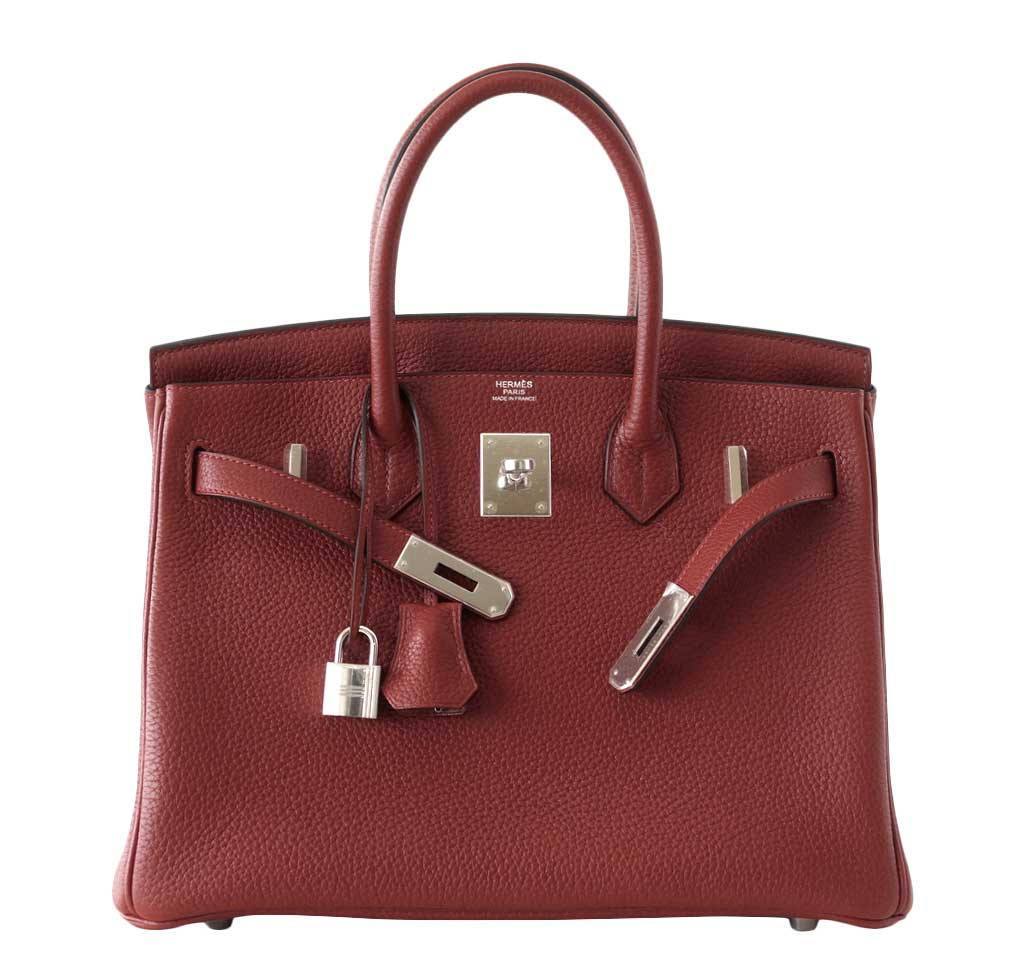 HermÃƒÆ’Ã‚Â¨s Birkin 30 Rouge H Togo Bag