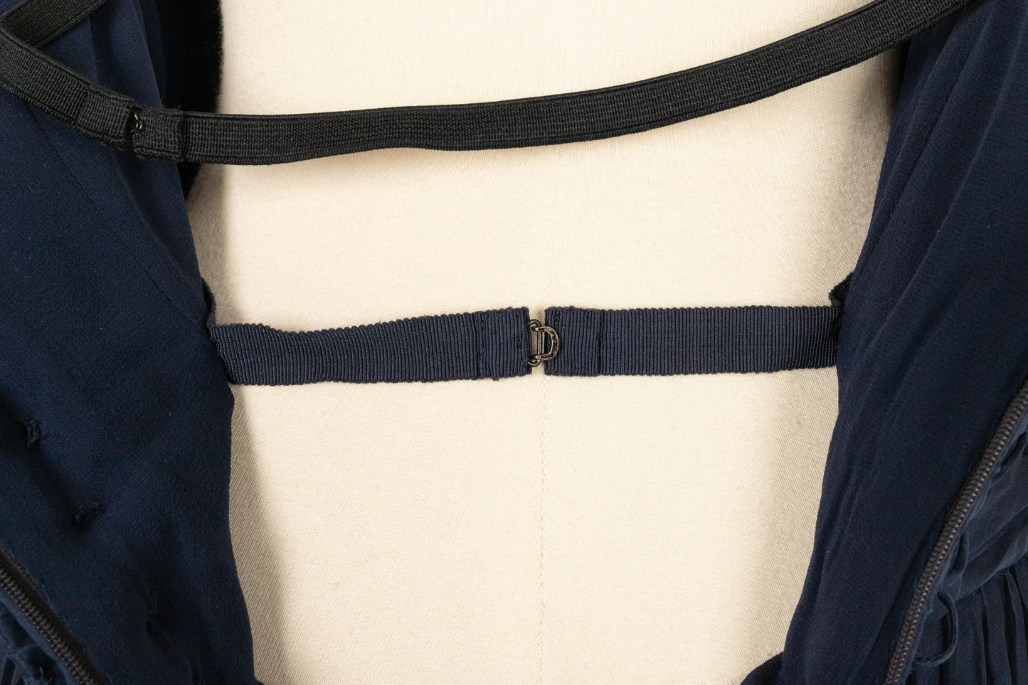 Robe bustier bleue Chanel