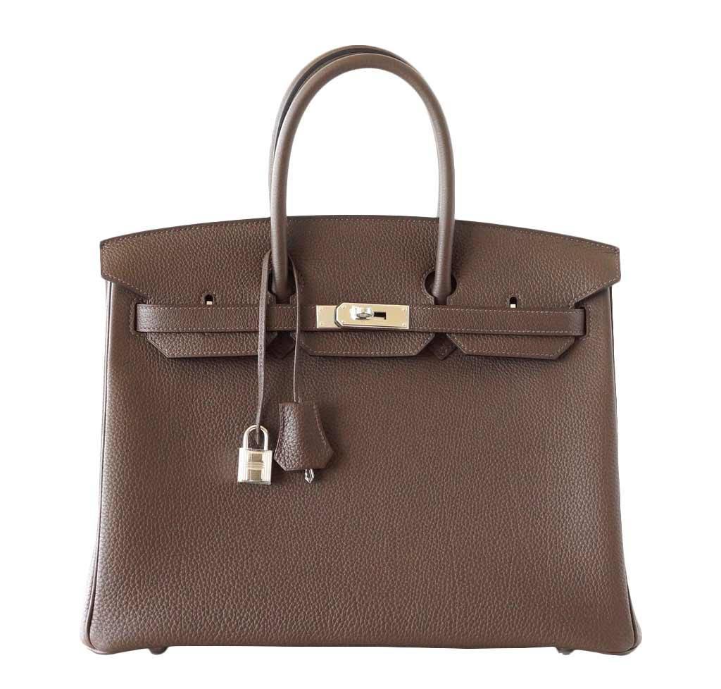 HermÃƒÆ’Ã‚Â¨s Birkin 35 Ecorce Togo Bag