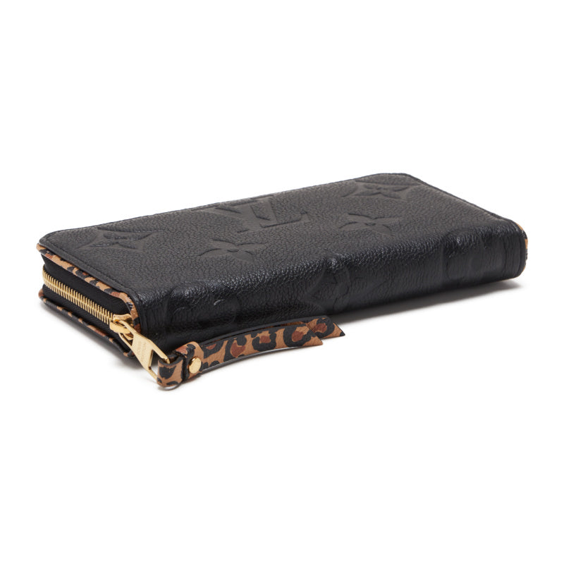 LOUIS VUITTON Lewitton Monogram Amplant Zippy Wallet Monogram Amplantor Black (Gen Gold)  Head Wallet  Head Wallet Long Wallet   Delivery] Netherlands Online