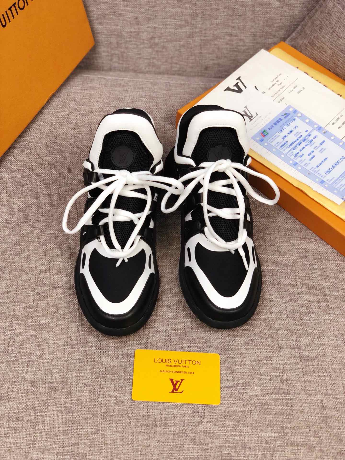 GLM - LUV Archlight Black White Sneaker