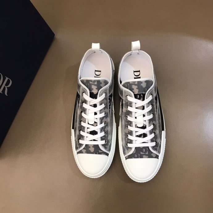 GLM - DIR B23 Black and White LOW-TOP SNEAKER