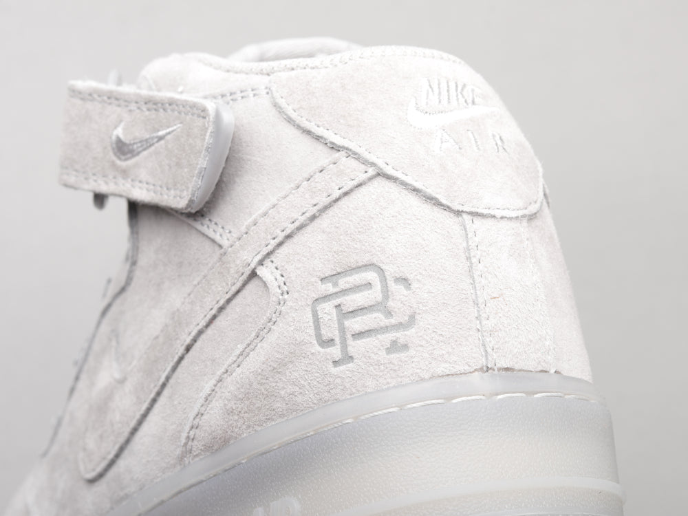 GLM - AF1 Mid-top grey suede Champion
