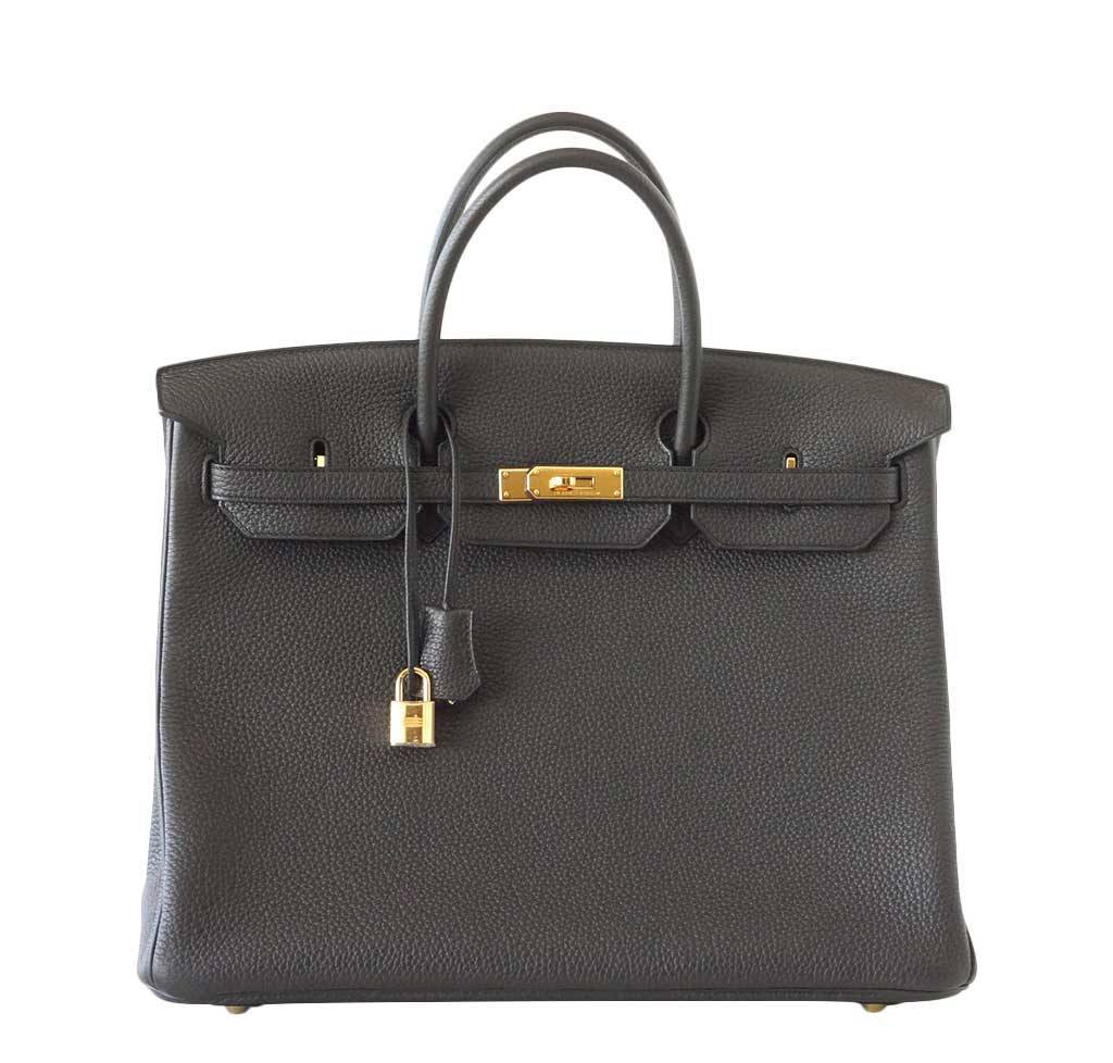 HermÃƒÆ’Ã‚Â¨s Birkin 40 Plomb Togo Bag