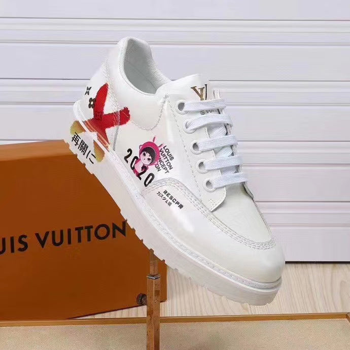 GLM - LUV Traners Vert White Sneaker