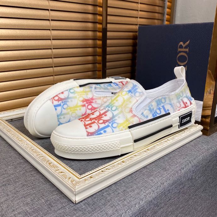GLM - DIR B23 Slip MultiColor And White LOW-TOP SNEAKER