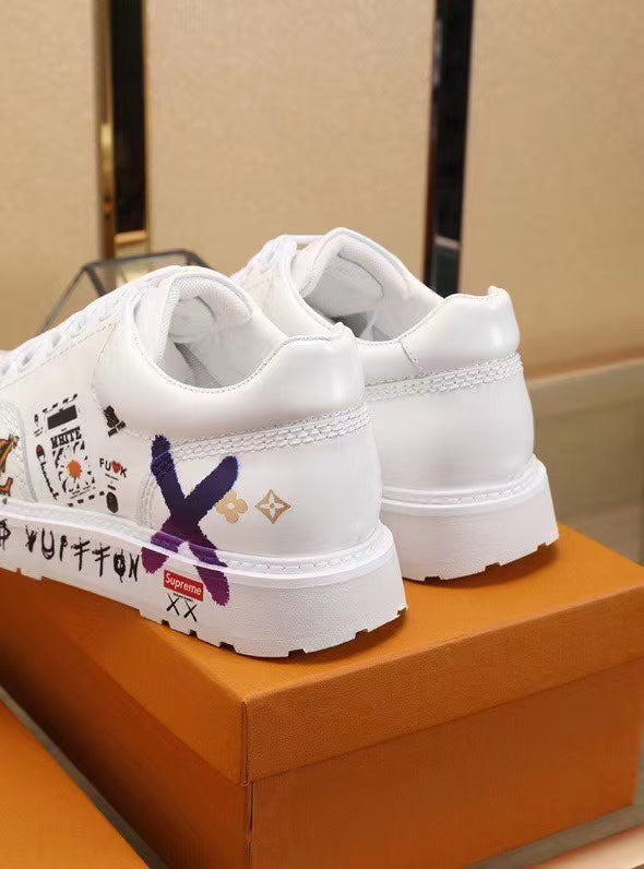 GLM - LUV Traners Vert White Sneaker