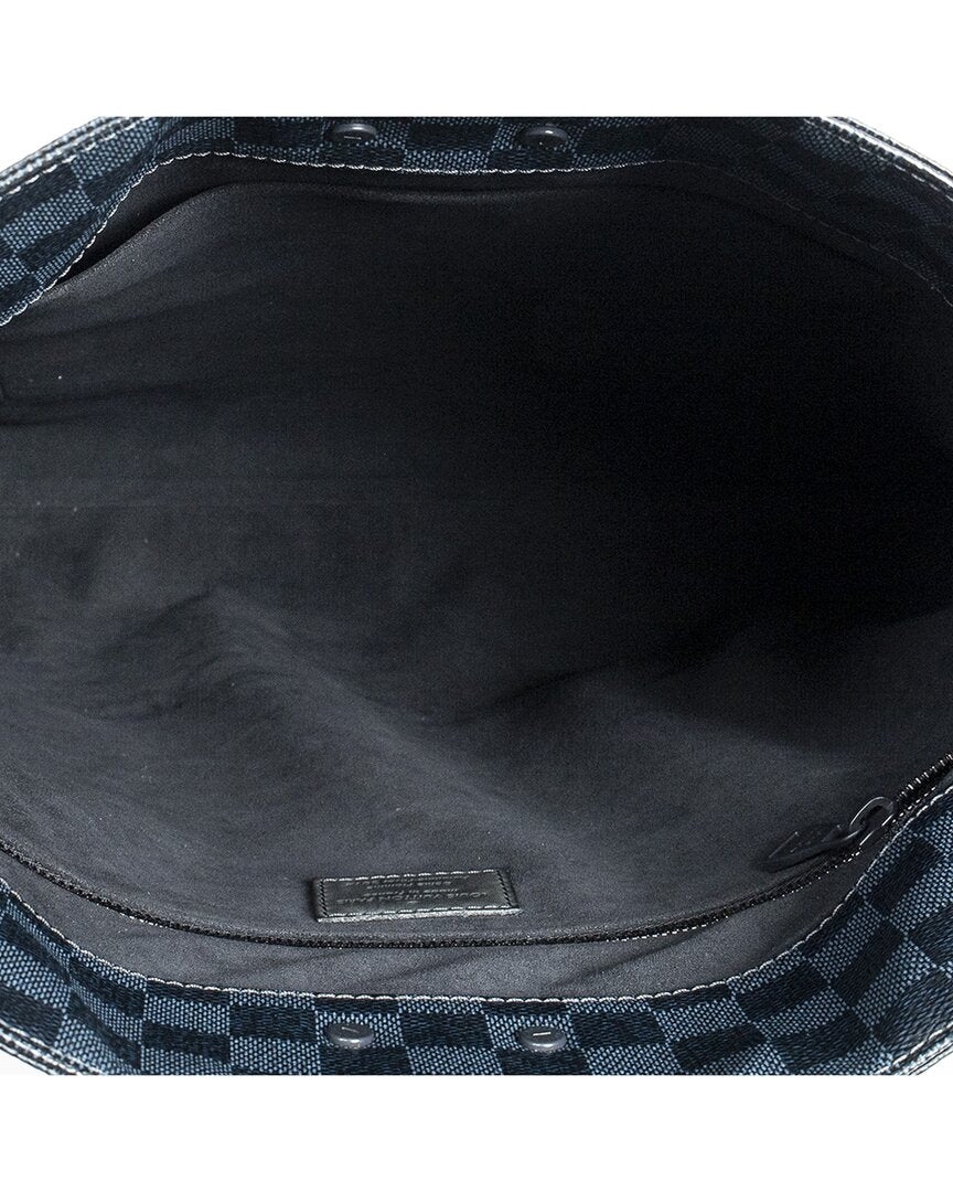 Louis Vuitton Damier Cobalt Canvas Automne-Hiver Defile Homme North South Tote