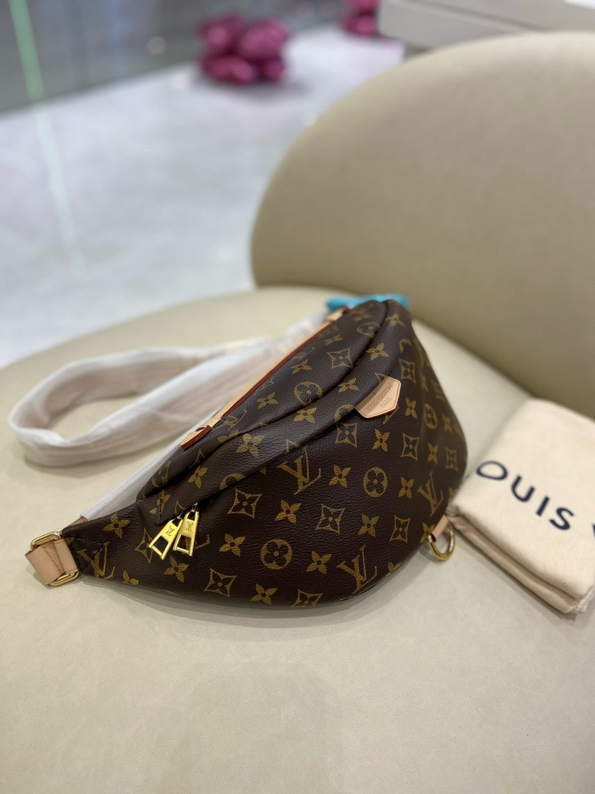 Louis Vuitton Monogram Brown Canvas Belt Bum Bag