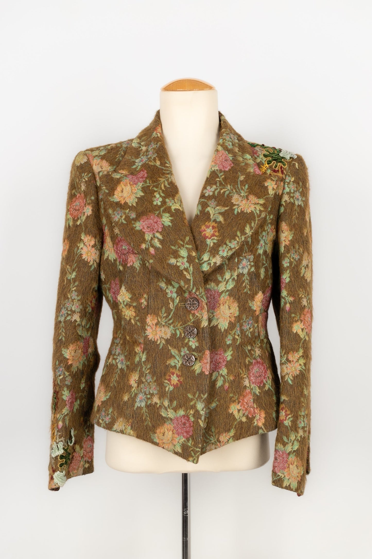 Veste fleurie Christian Lacroix