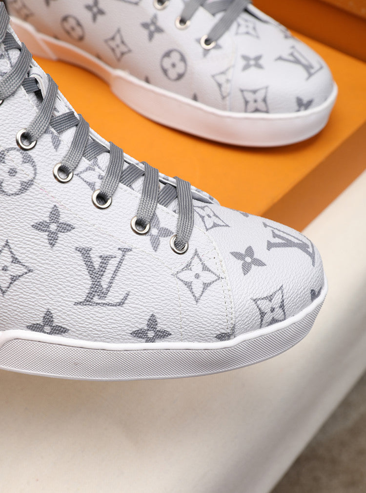 GLM - LUV Stellar Trainer Boot White Black Sneaker