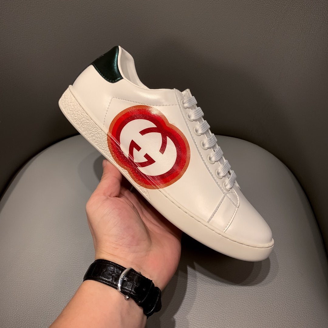 GLM-GCI  Ace Interlocking G Red Sneaker120