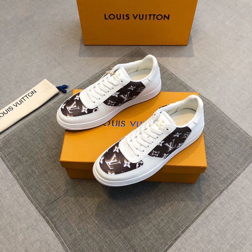 GLM - LUV Casual Low White Brown Sneaker