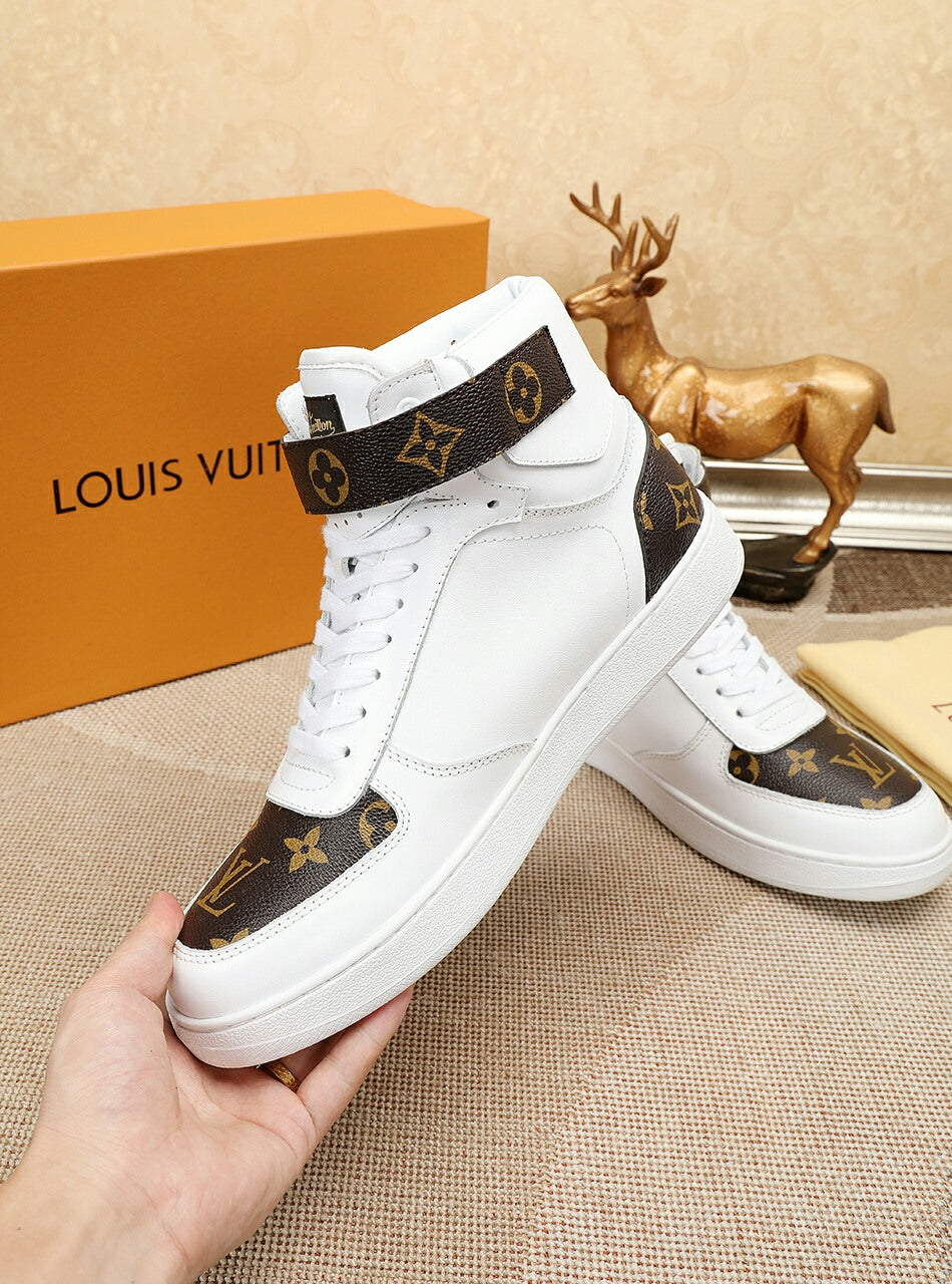 GLM - LUV Bombox Boot White and Brown Sneaker
