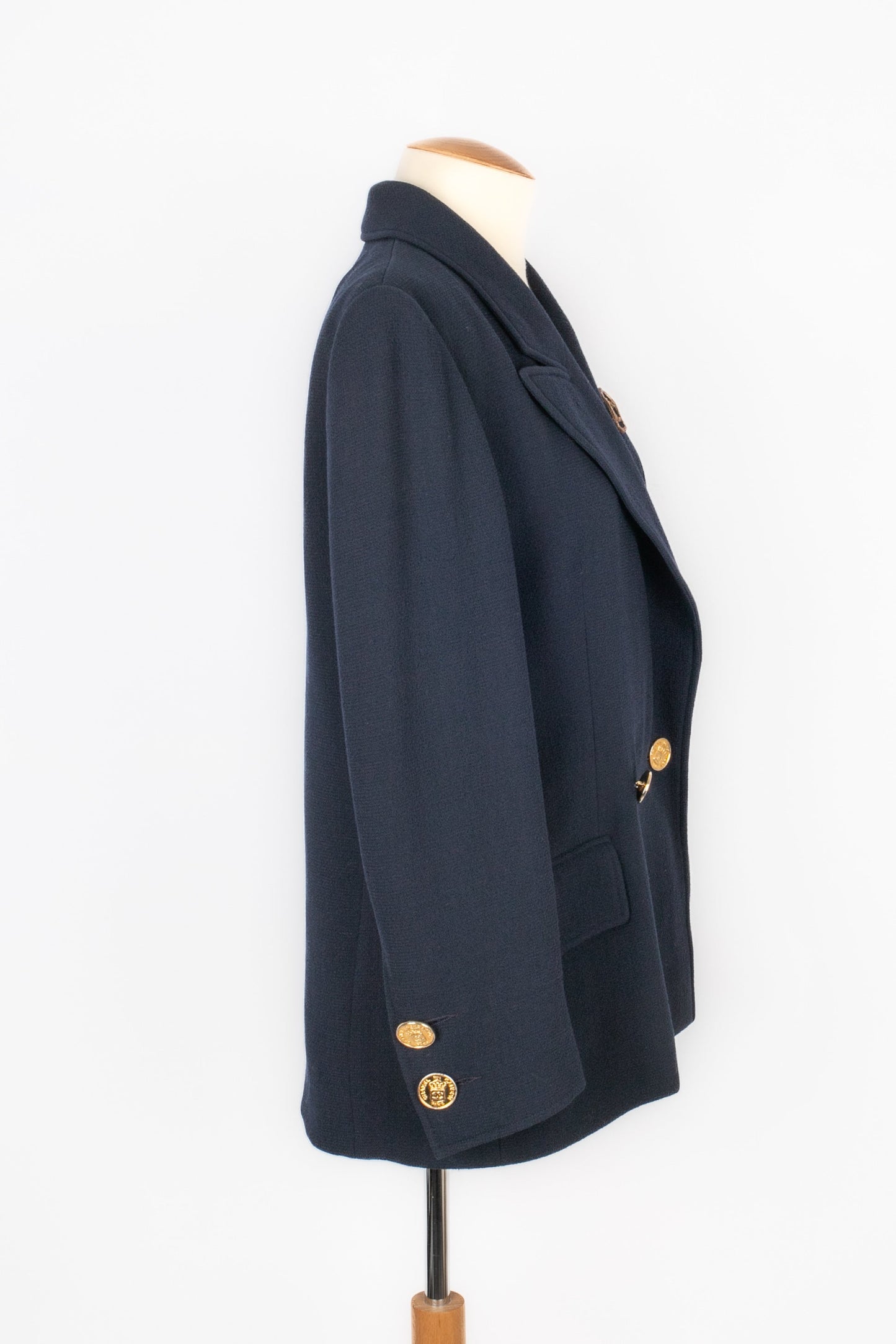 Veste bleue Chanel