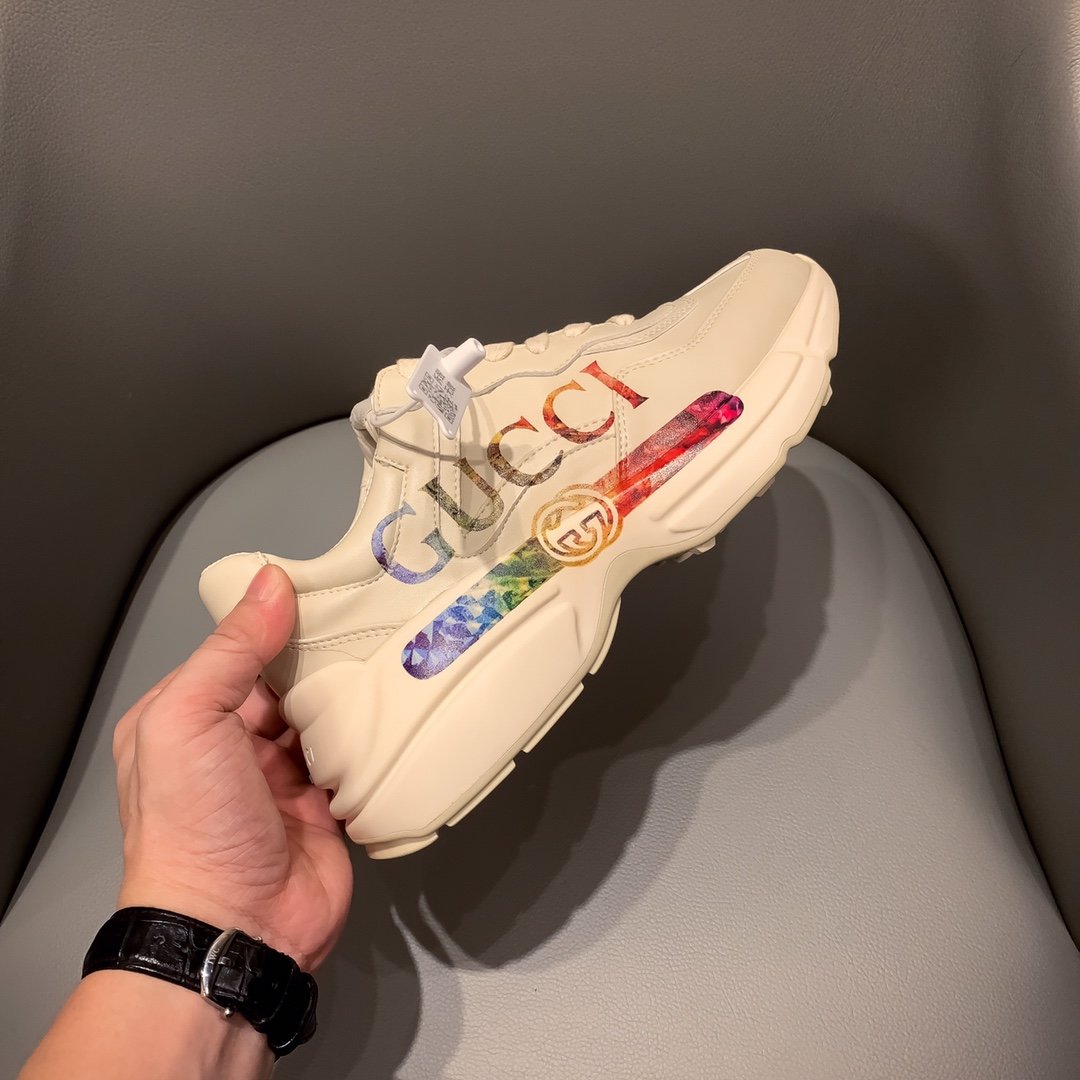 GLM-GCI  RHYTON SNEAKER WITH RAINBOW 129