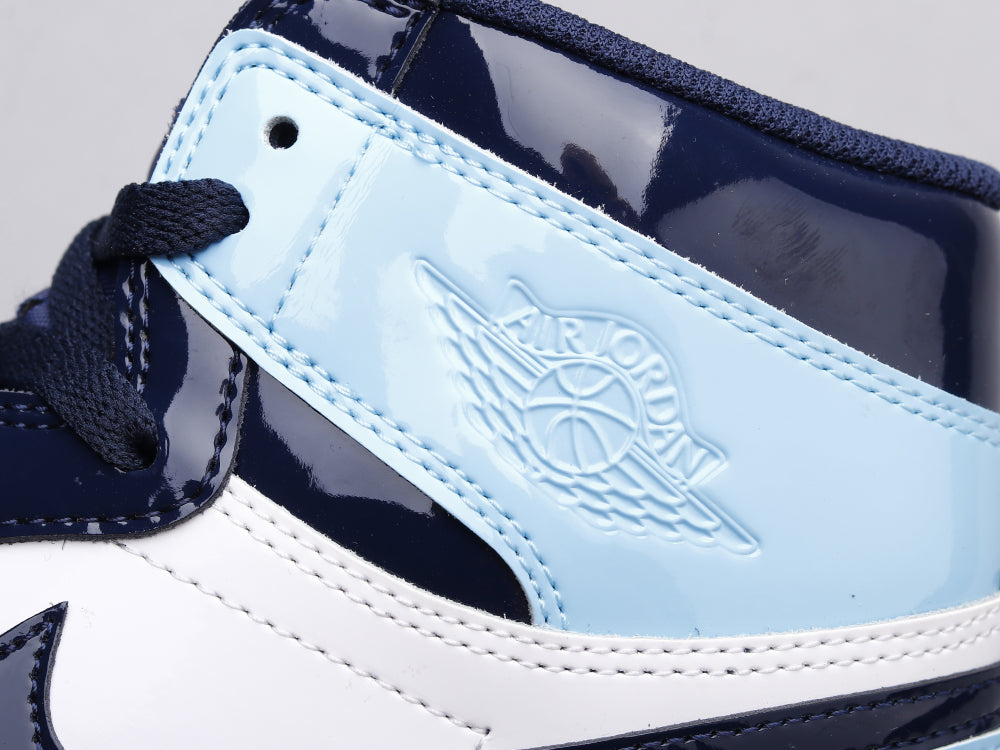 GLM - AJ1 North Carolina Patent Leather