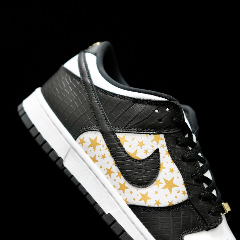 GLM - SUP x DUNK black and white gold