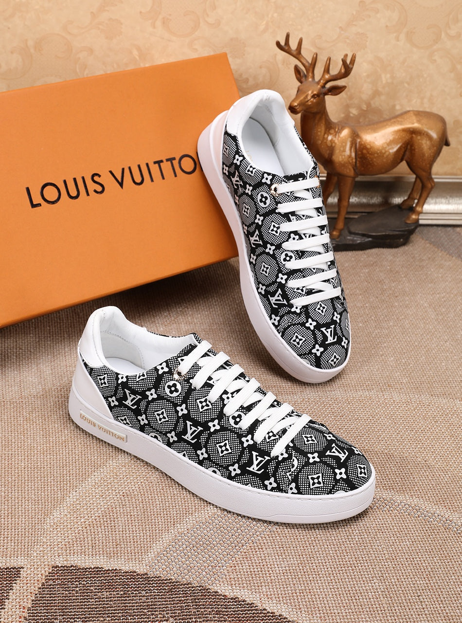 GLM - LUV Time Out Black And White Sneaker
