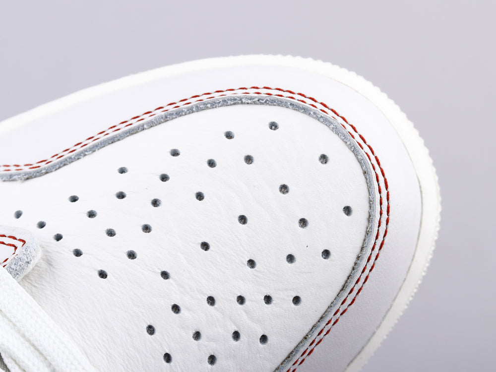 GLM - AJ1 white and red manuscript